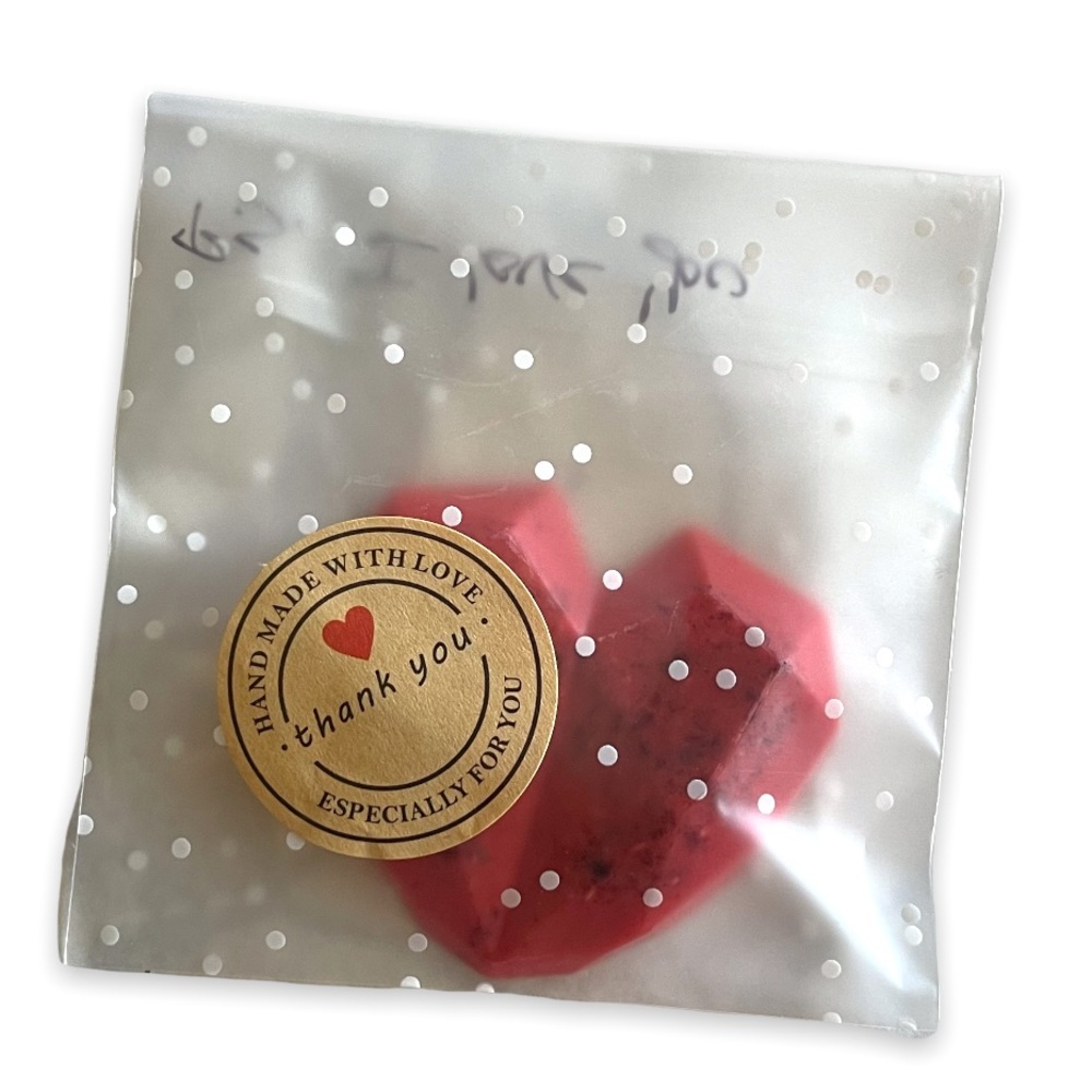 New VintageBitch Gifts - P.S. I Love You Organic Oatmeal Soap - Red PRICE FIRM - Picture 3 of 11